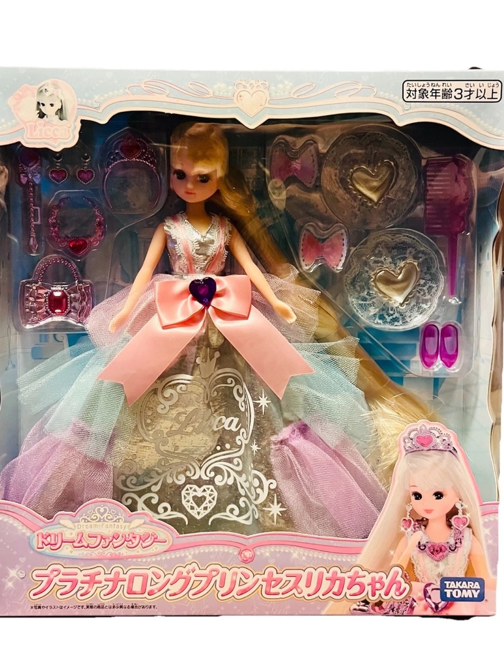 Licca-Chan Fantasy Princess Flower Long Hair Doll